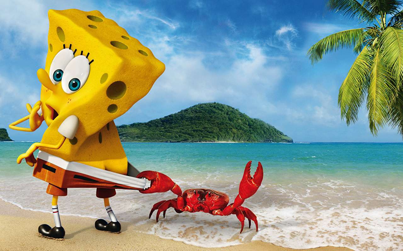 Spongebob pantaloni patrati jigsaw puzzle online