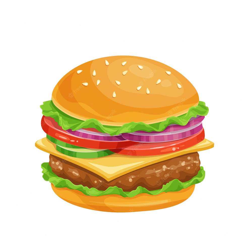 burger kirakós online