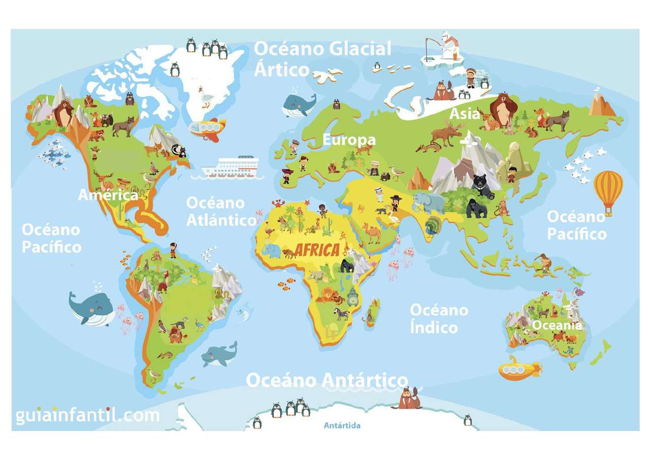 carte du monde puzzle en ligne