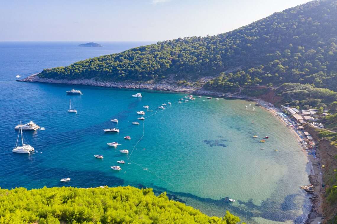 Divoké pláže v Chorvatsku online puzzle