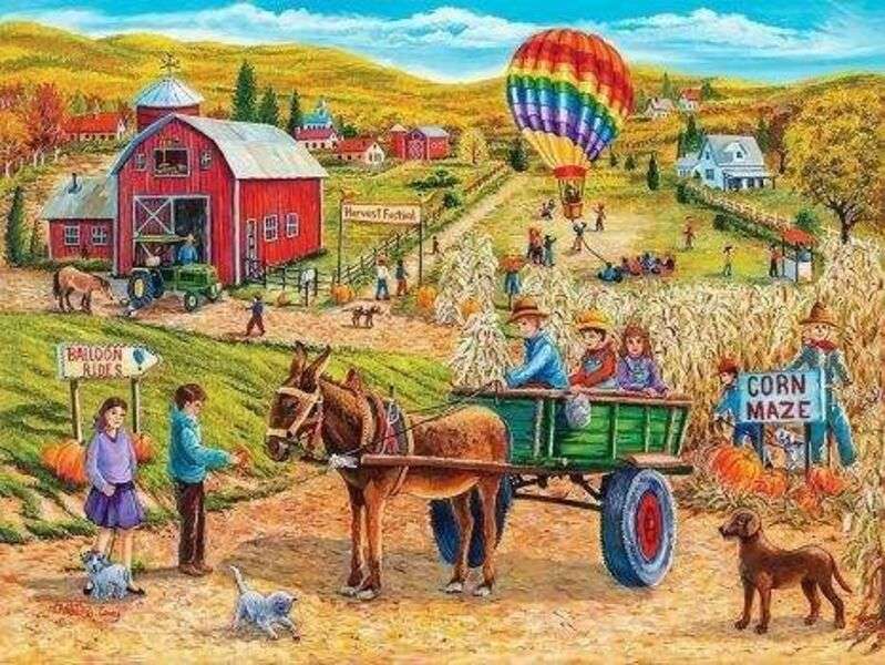 Bauernfest Puzzlespiel online