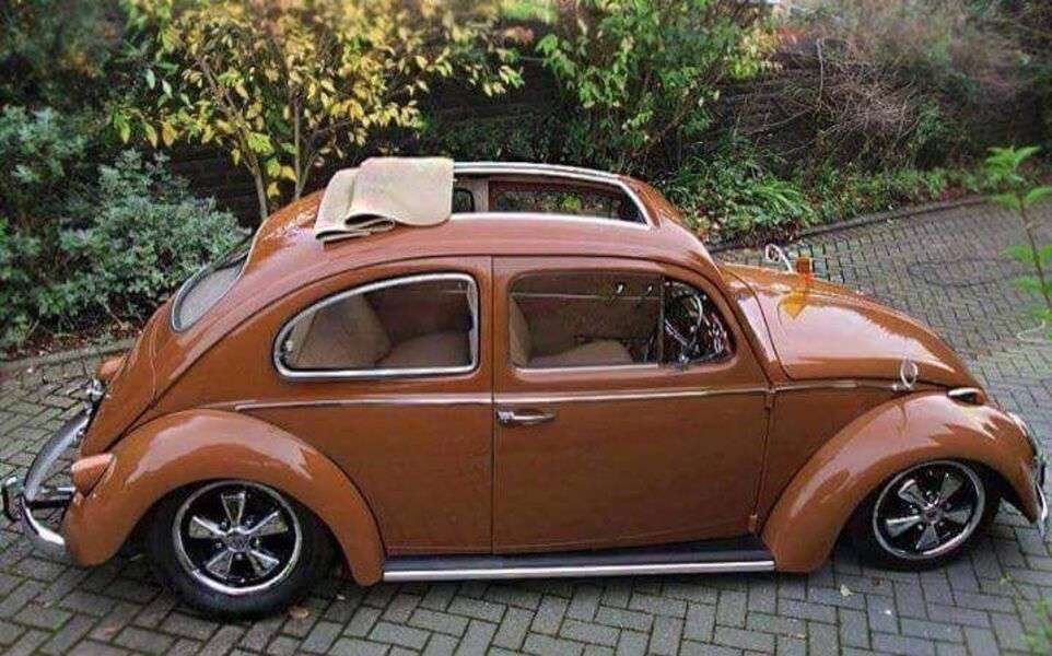 Auto Volkswagen Käfer Jahr 1952 #7 Online-Puzzle