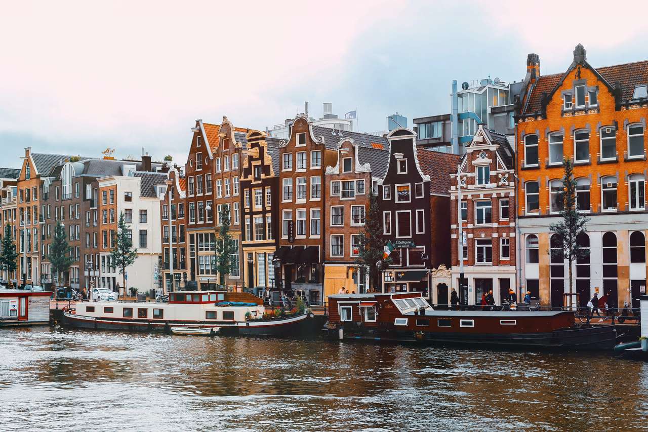 Амстердам, Нидерланды онлайн-пазл