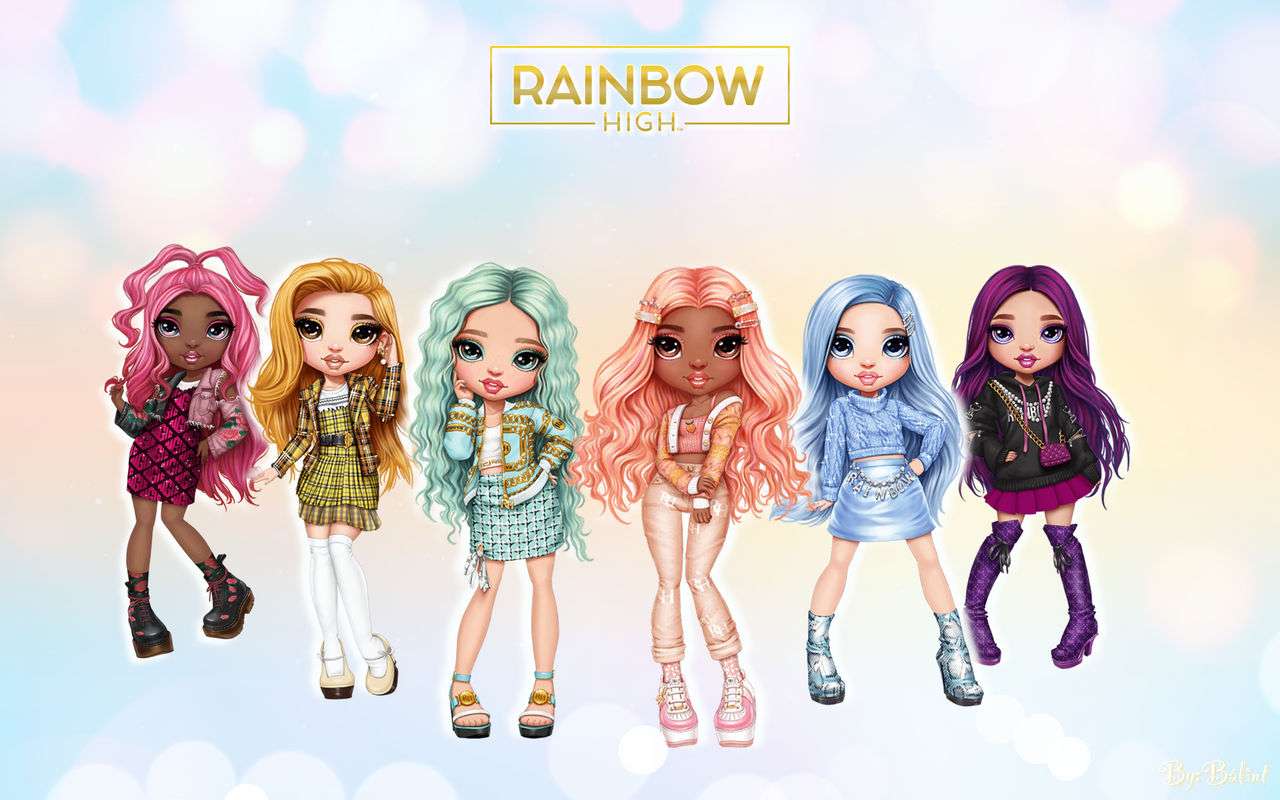 Tapeta Rainbow High 1 online puzzle