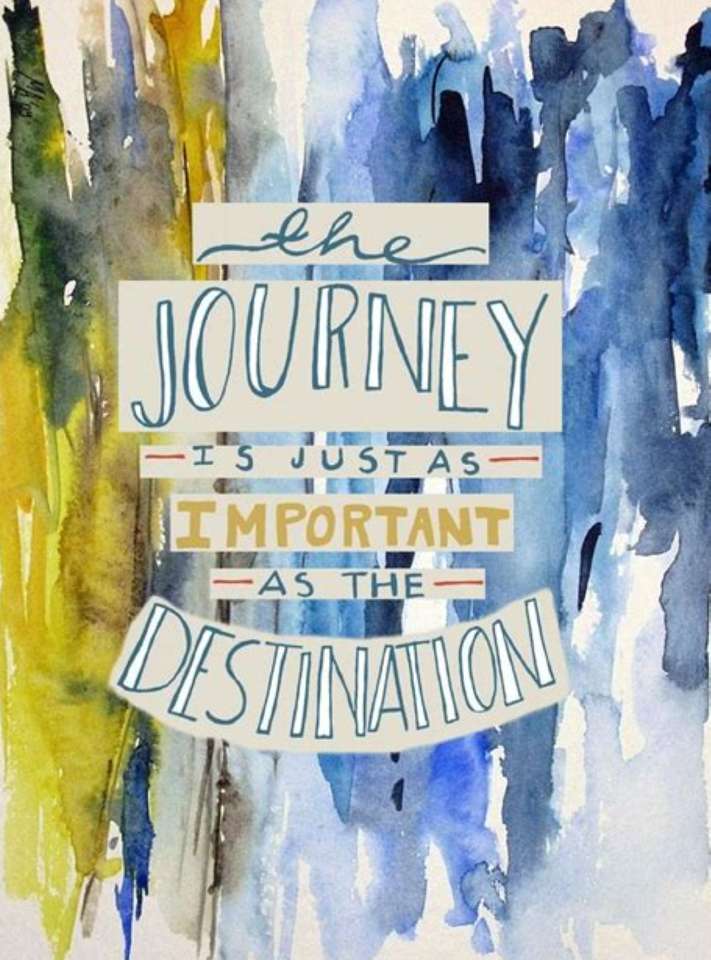 Journey is Just as Important as the Destination jigsaw puzzle online
