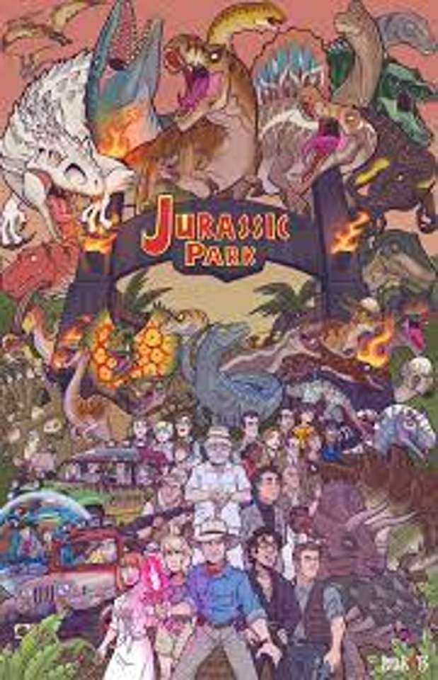 Jurassic park affisch pussel på nätet