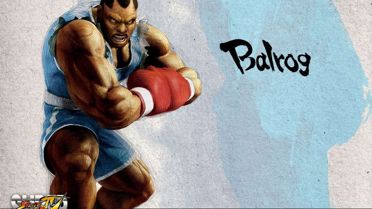 Super Straßenkämpfer Balrog Online-Puzzle