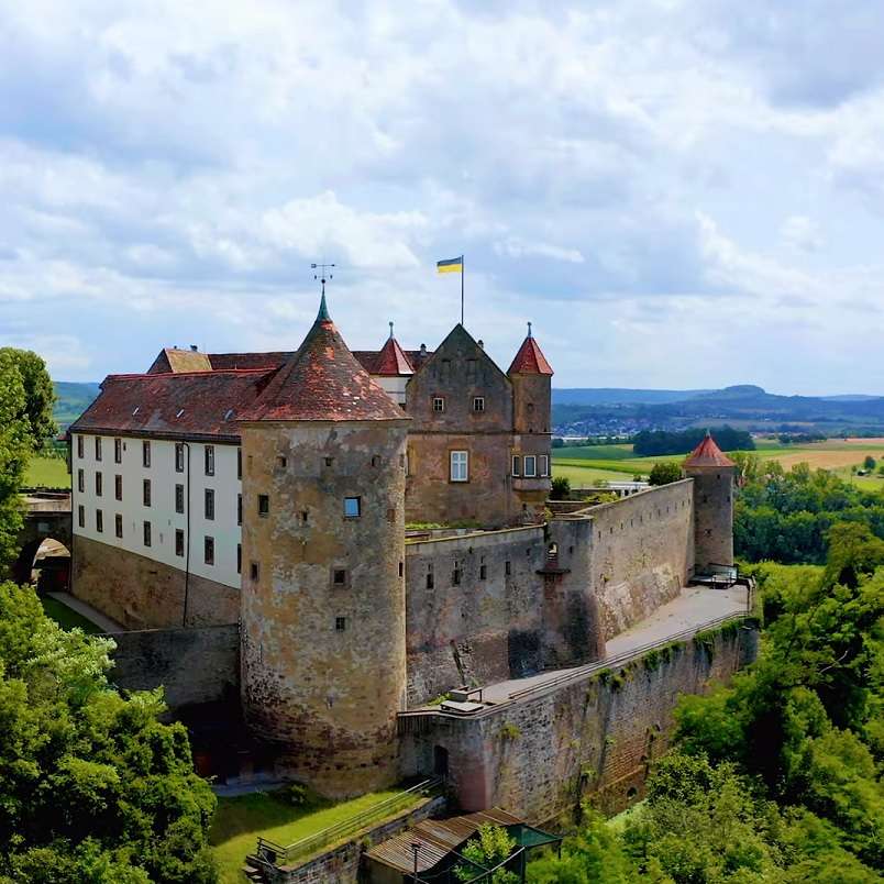 Замъкът Щетенфелс онлайн пъзел