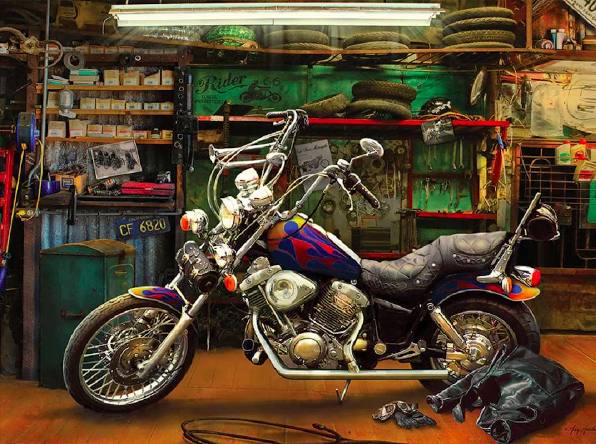 O motocicleta foarte veche jigsaw puzzle online