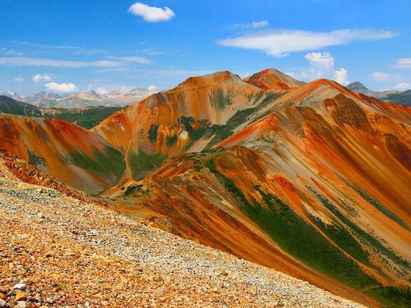 Колорадо-Сан Хуанс, - Червени планини онлайн пъзел