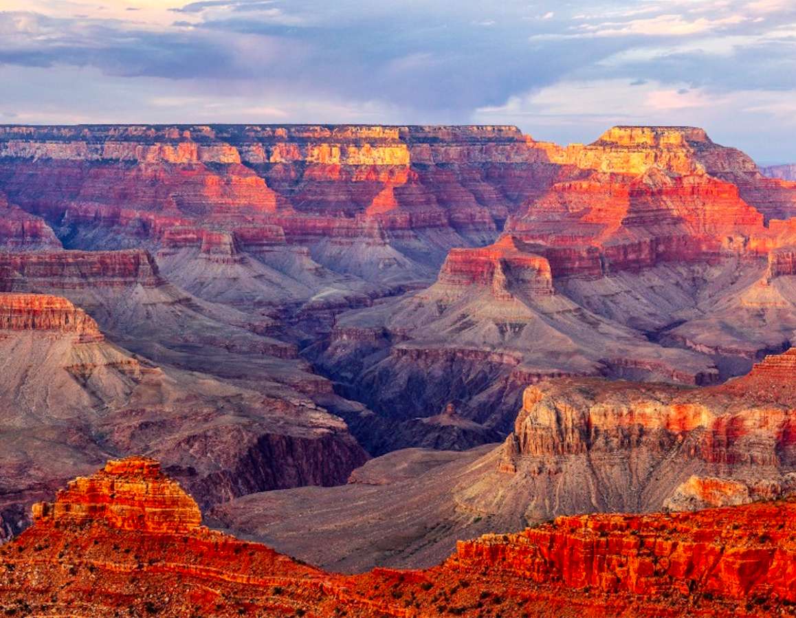 Arizona - Grand Canyon - atemberaubende Berge Online-Puzzle