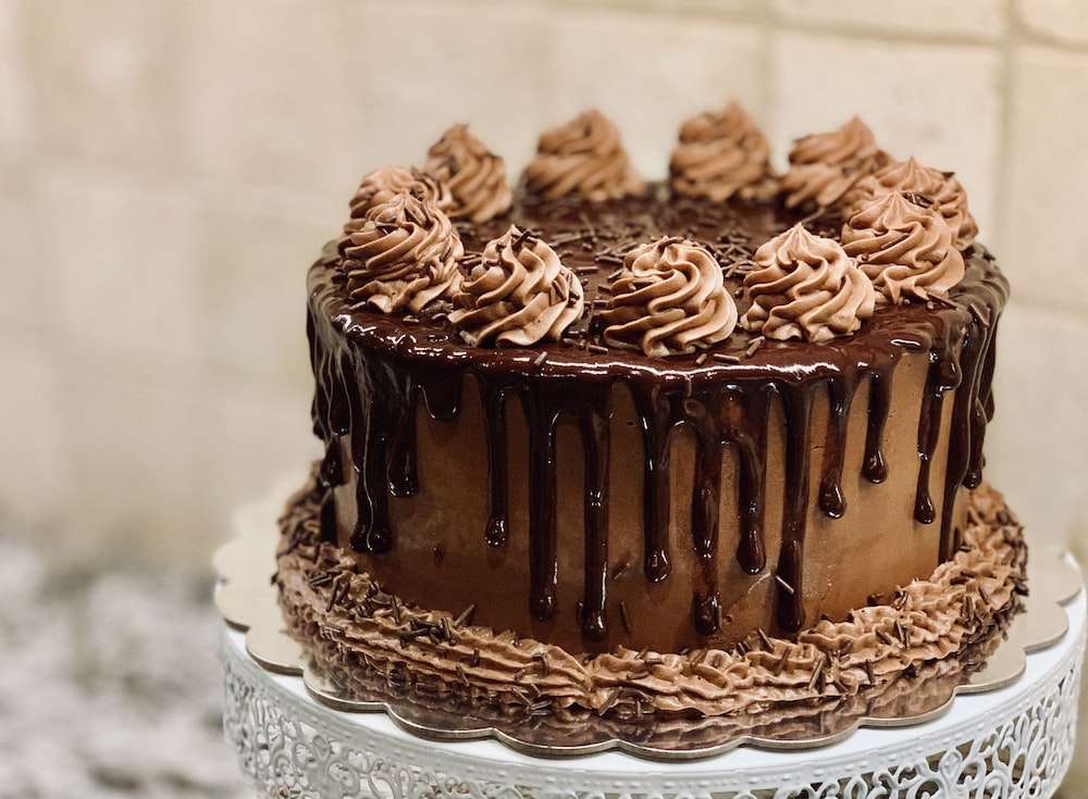 σοκολατένιο κέικ παζλ online