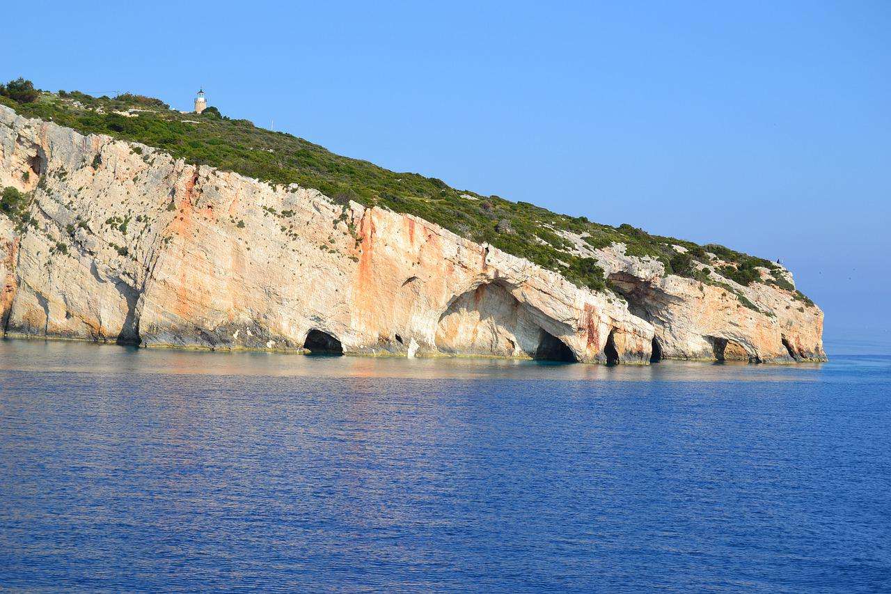 Греция Море пазл онлайн