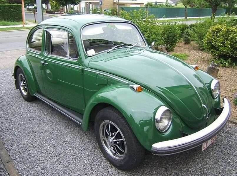 Bil Volkswagen Beetle År 1970 #12 pussel på nätet
