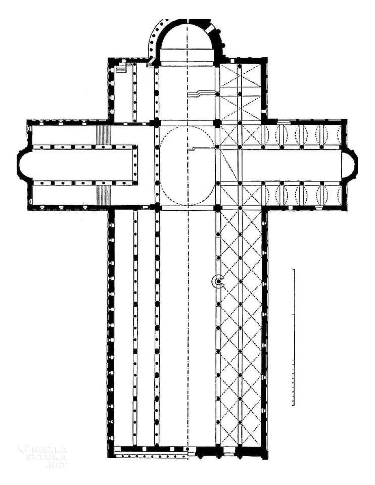 Pianta della chiesa di Pisa puzzle online