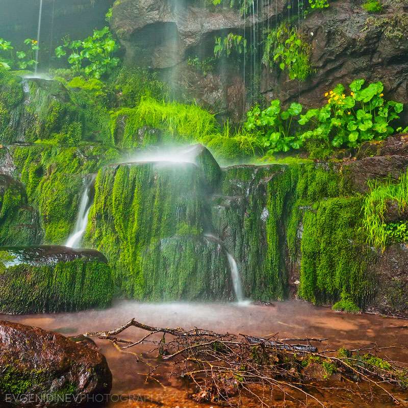De watervallen van Kopren legpuzzel online