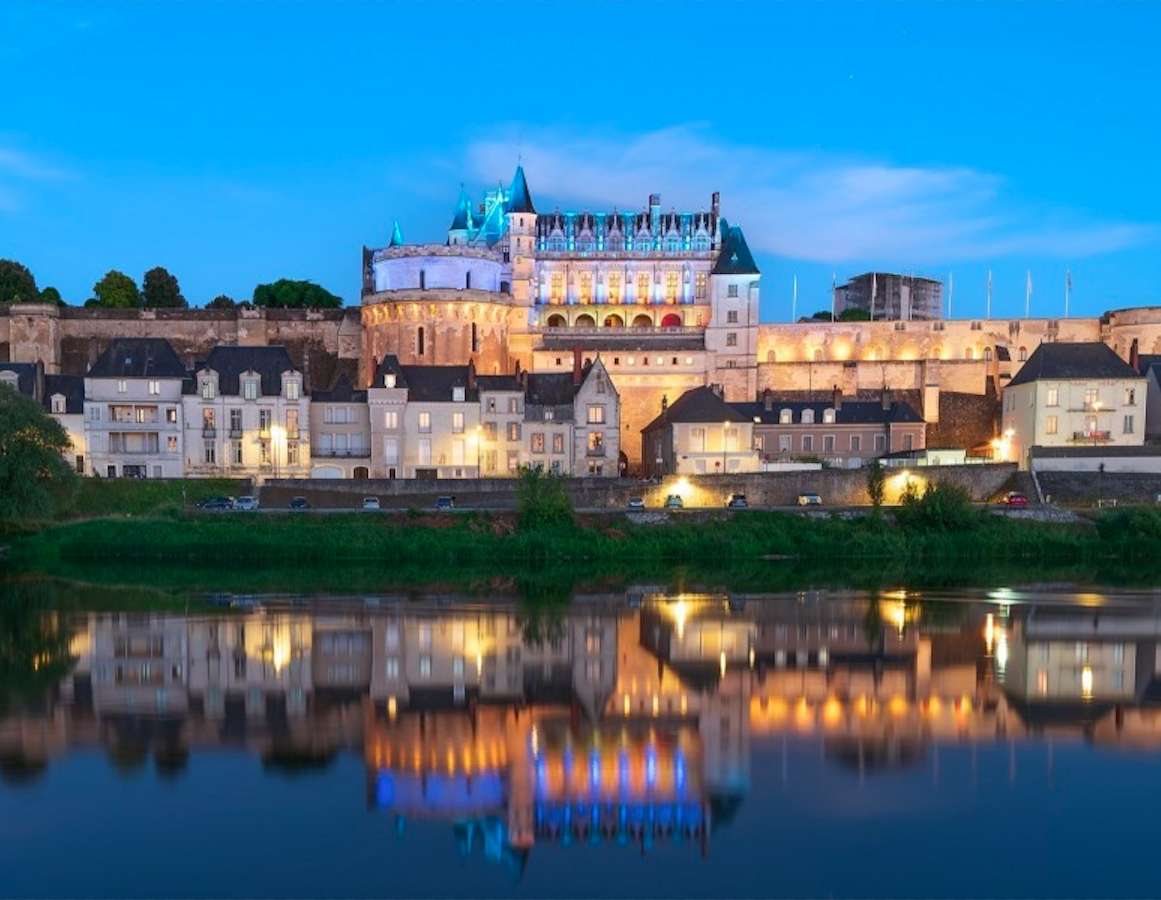 Frankrike-slottet Amboise Pussel online