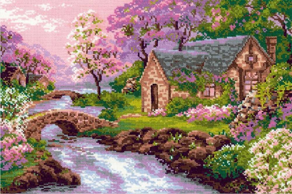 Casina on the river jigsaw puzzle online