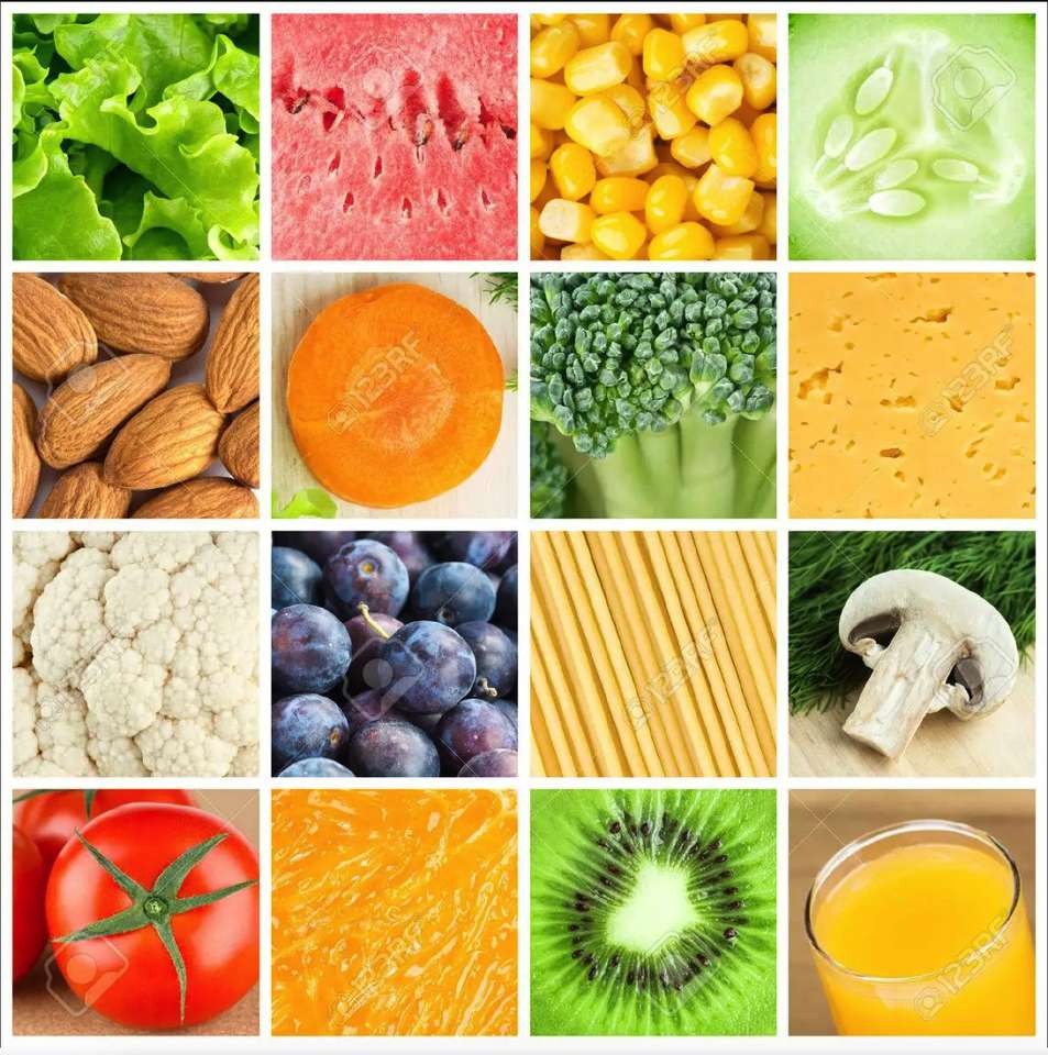 Alimentos saudáveis puzzle online
