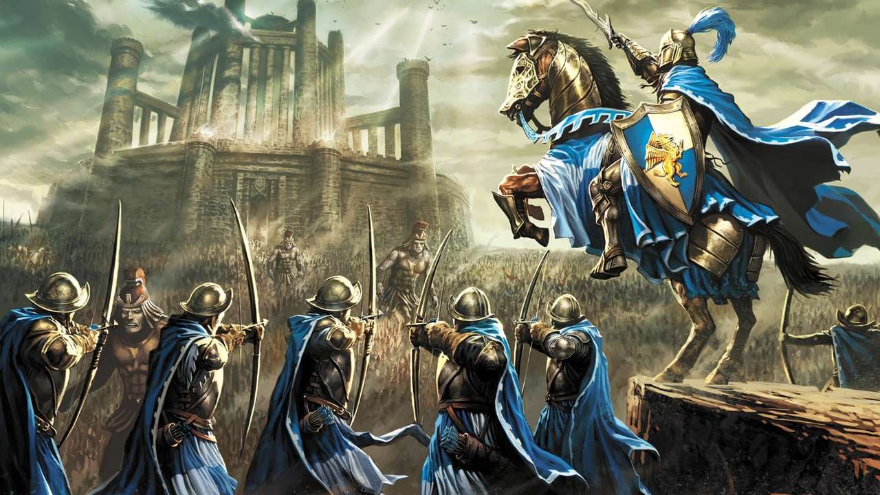 batalha medieval quebra-cabeças online