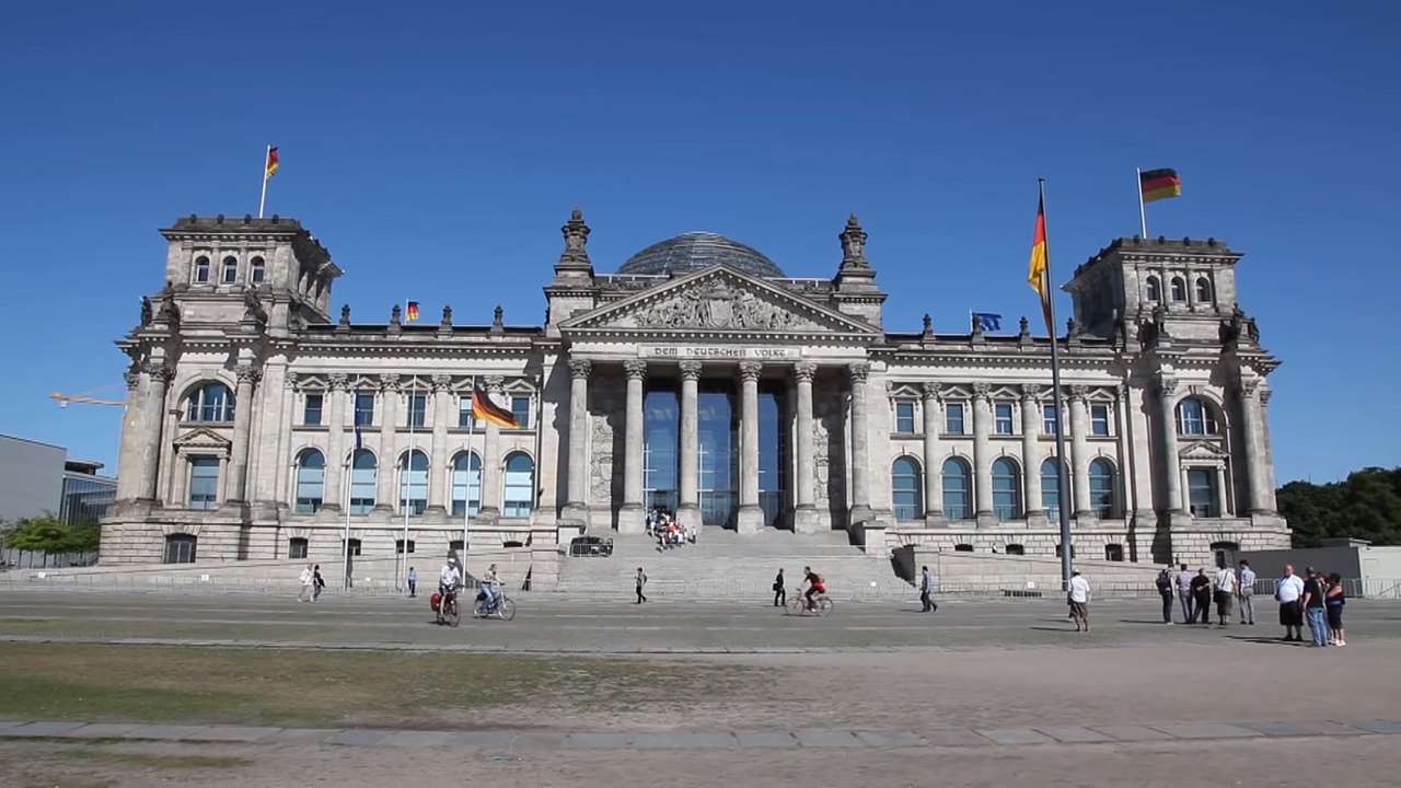Edifício do Reichstag puzzle online