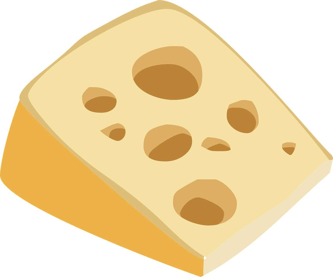 Parole di una sillaba: formaggio puzzle online