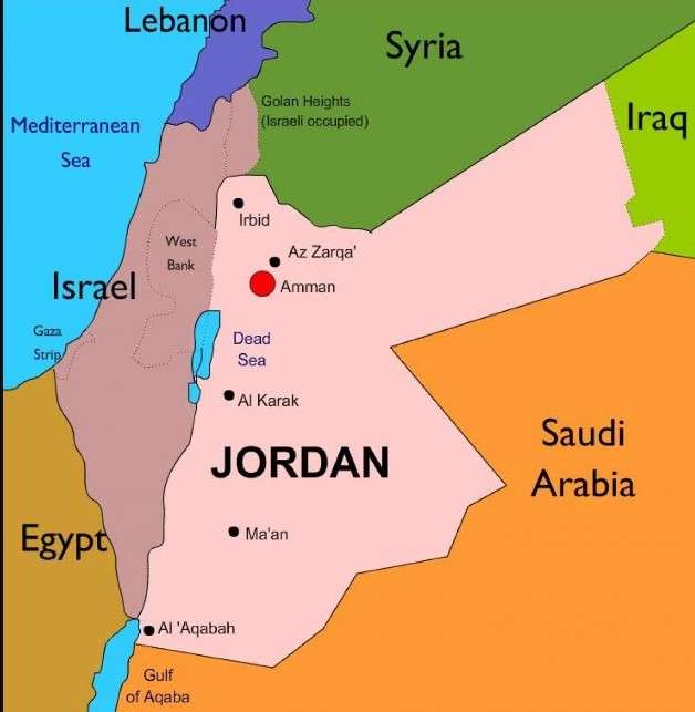 Ιορδανία online παζλ