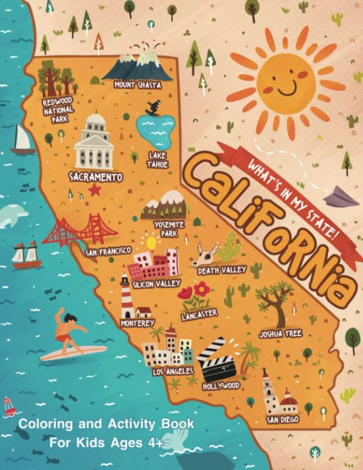 Californië online puzzel