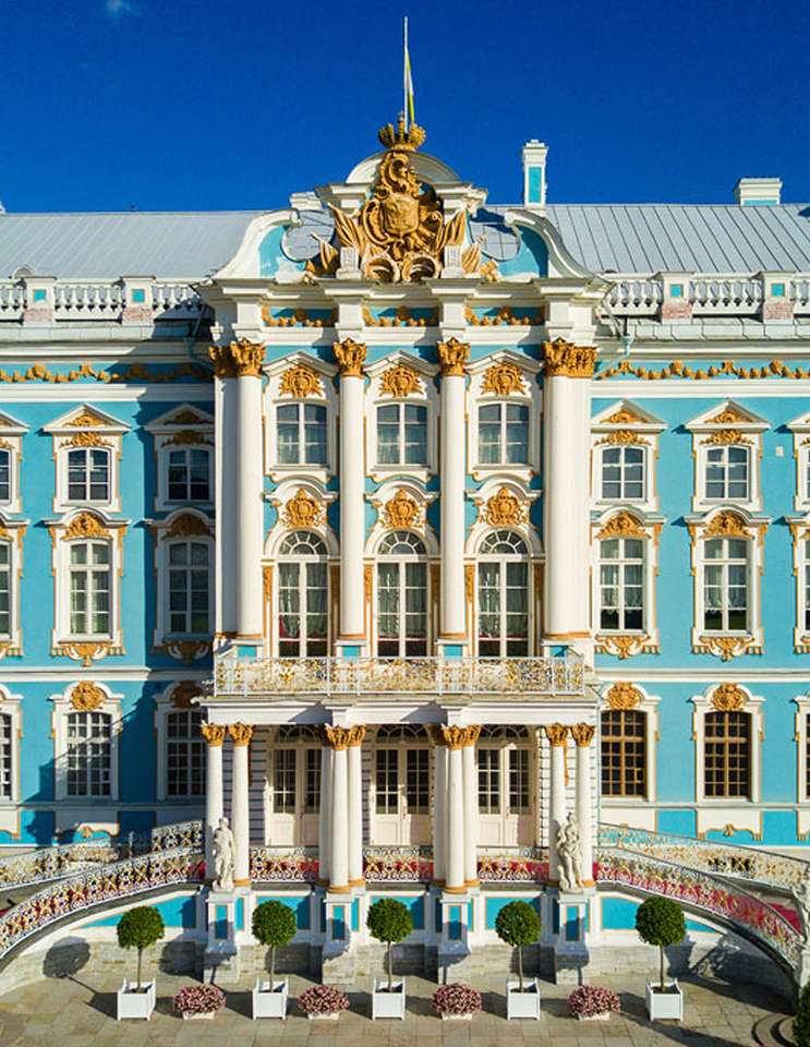 Екатерининският дворец в бароков стил онлайн пъзел
