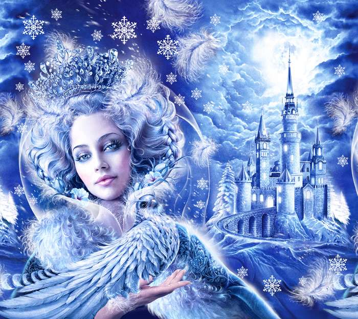 H. Ch. Andersen - Sněhová královna online puzzle