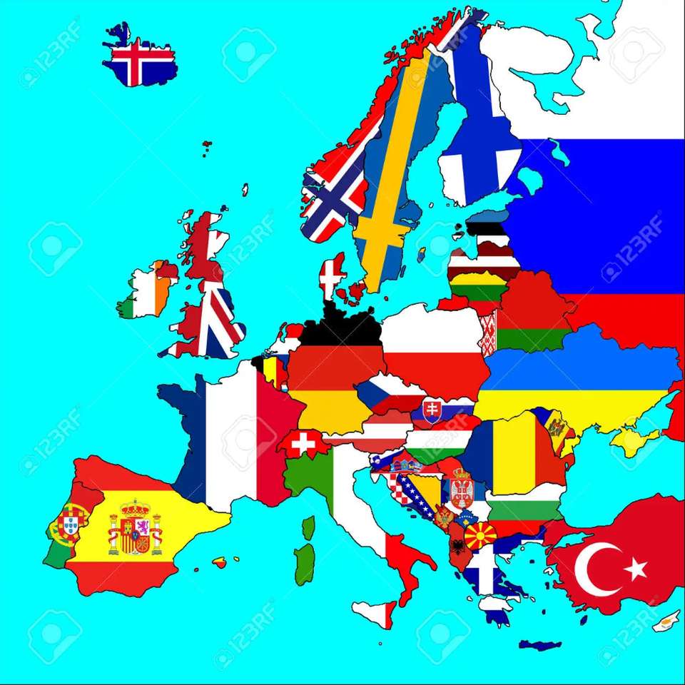 puzzle dell'unione europea puzzle online