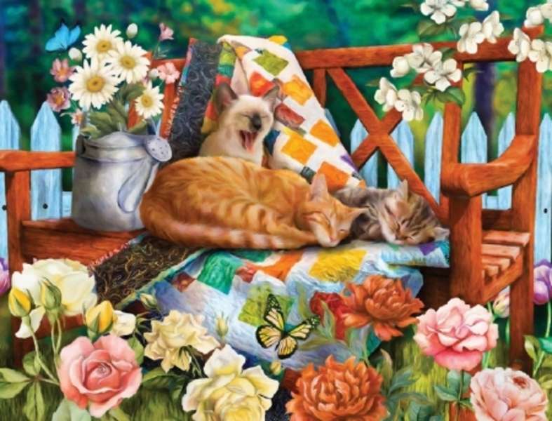 Napping kittens #231 jigsaw puzzle online