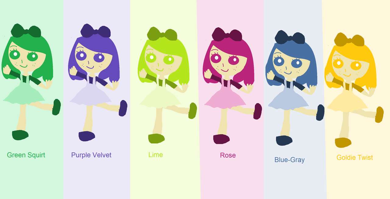 Laki Colors Magic Doll Serie 3 rompecabezas en línea