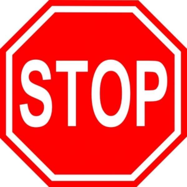 señal de stop rompecabezas en línea