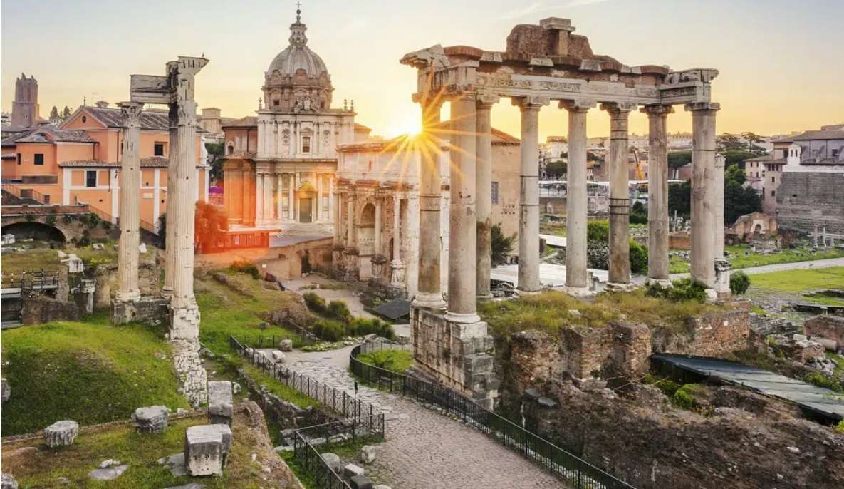 Viajando por Roma quebra-cabeças online