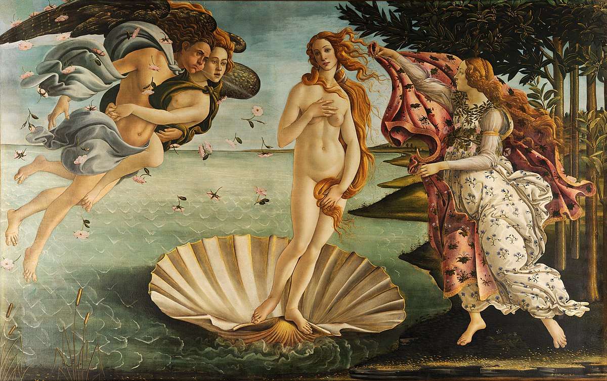 Venus Botticelli pussel på nätet