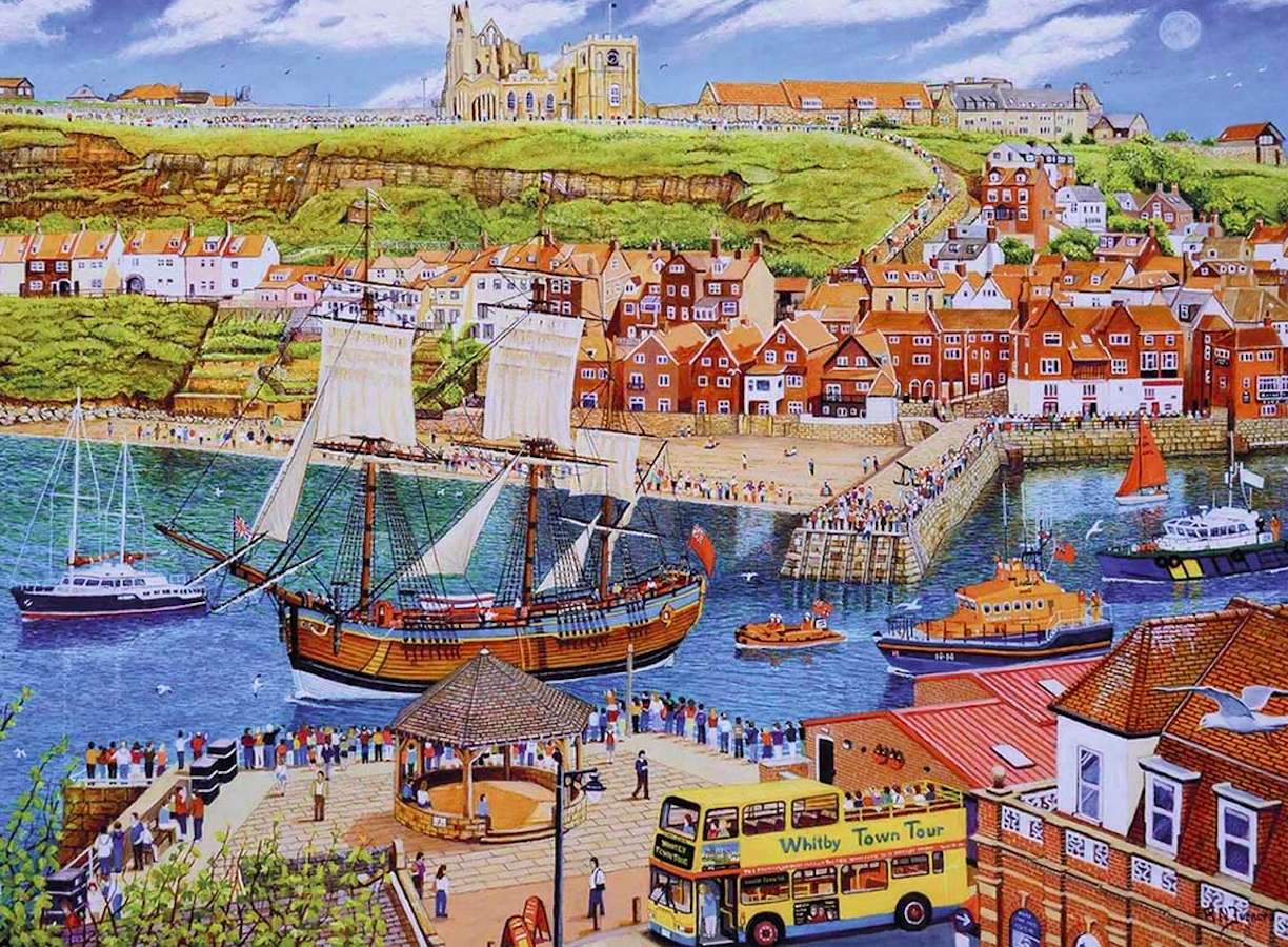 A cidade portuária de James Cook puzzle online