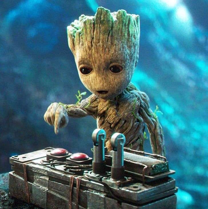 Groot - Guardians of the Galaxy Pussel online