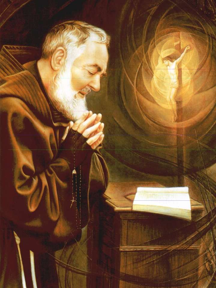 Heiliger Pio von Pietrelcina Online-Puzzle