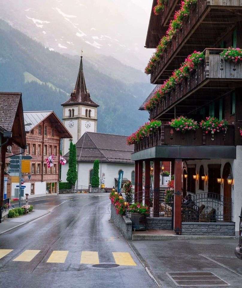Grindelwald, Svájc online puzzle