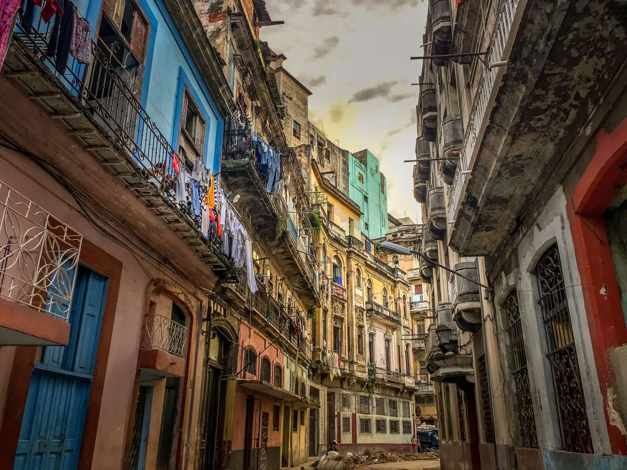 Oud Havana, Cuba online puzzel