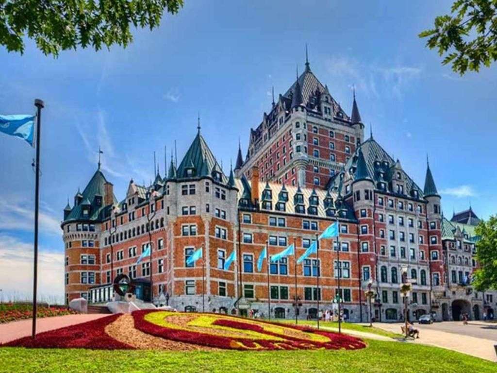 Slott i Kanada Pussel online