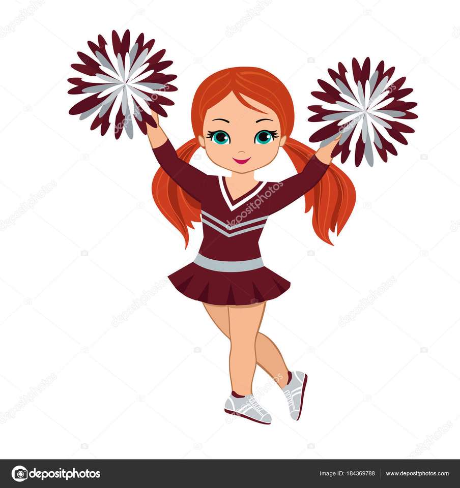 Cheerleader pussel 1 Pussel online