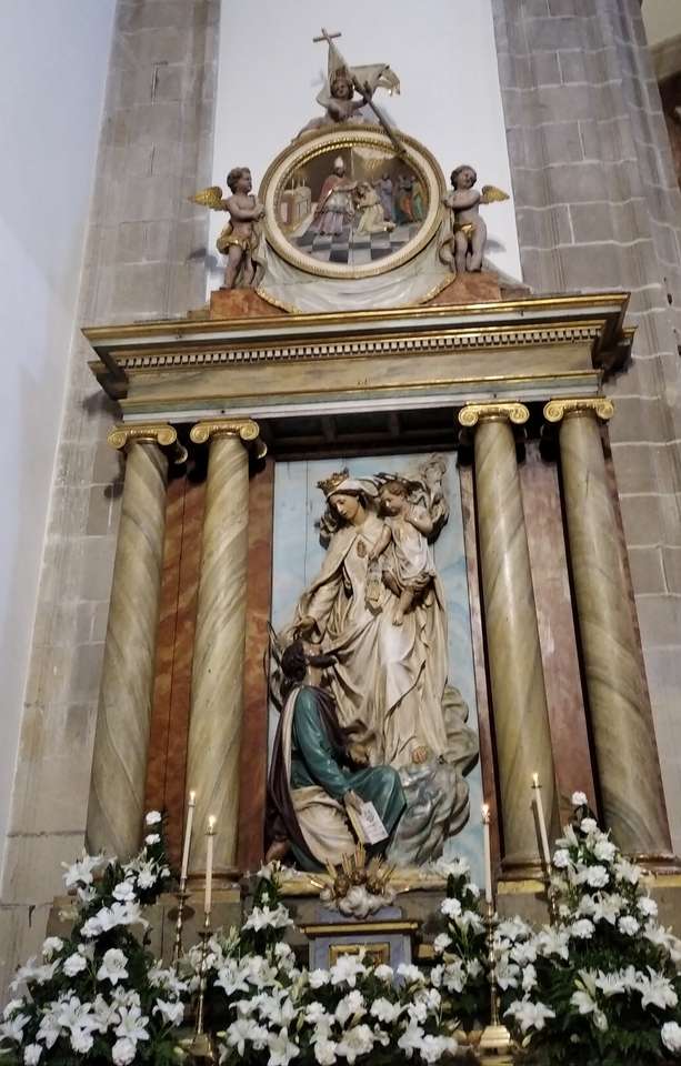 Apparizione della Vergine della Misericordia a San Pedro n puzzle online