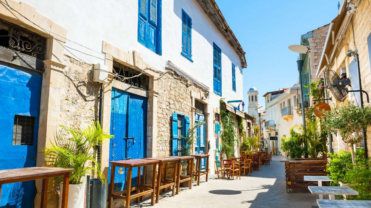 Кипър Средиземноморски остров Лимасол онлайн пъзел