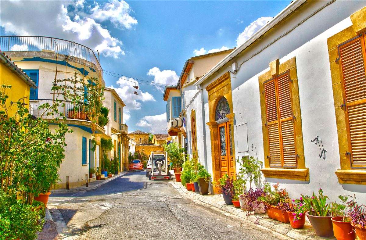 Ciprus, Nicosia mediterrán sziget kirakós online