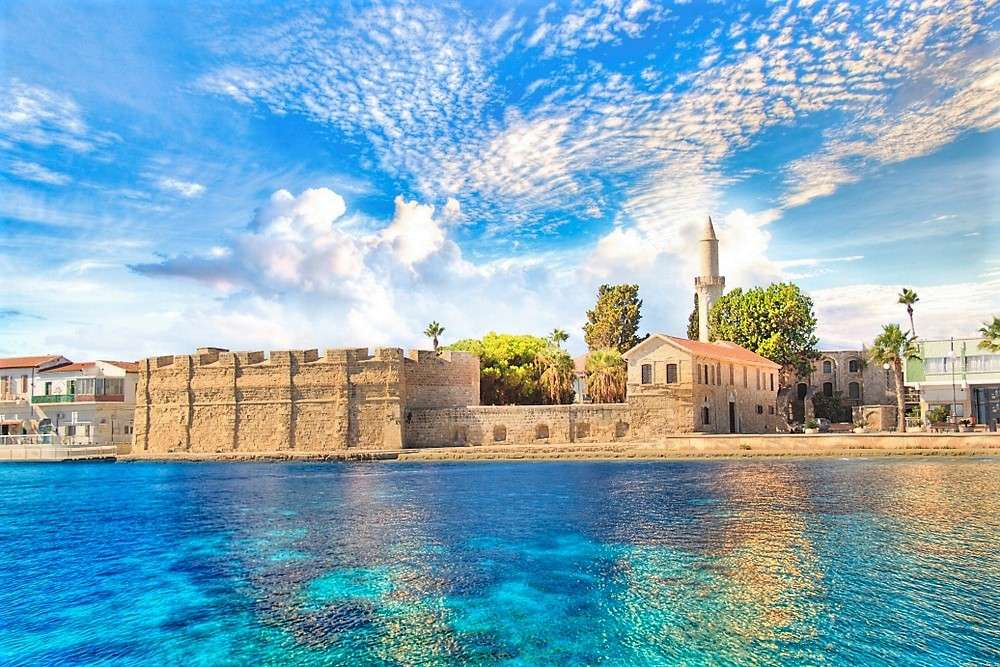 Kyperská mešita Larnaca skládačky online