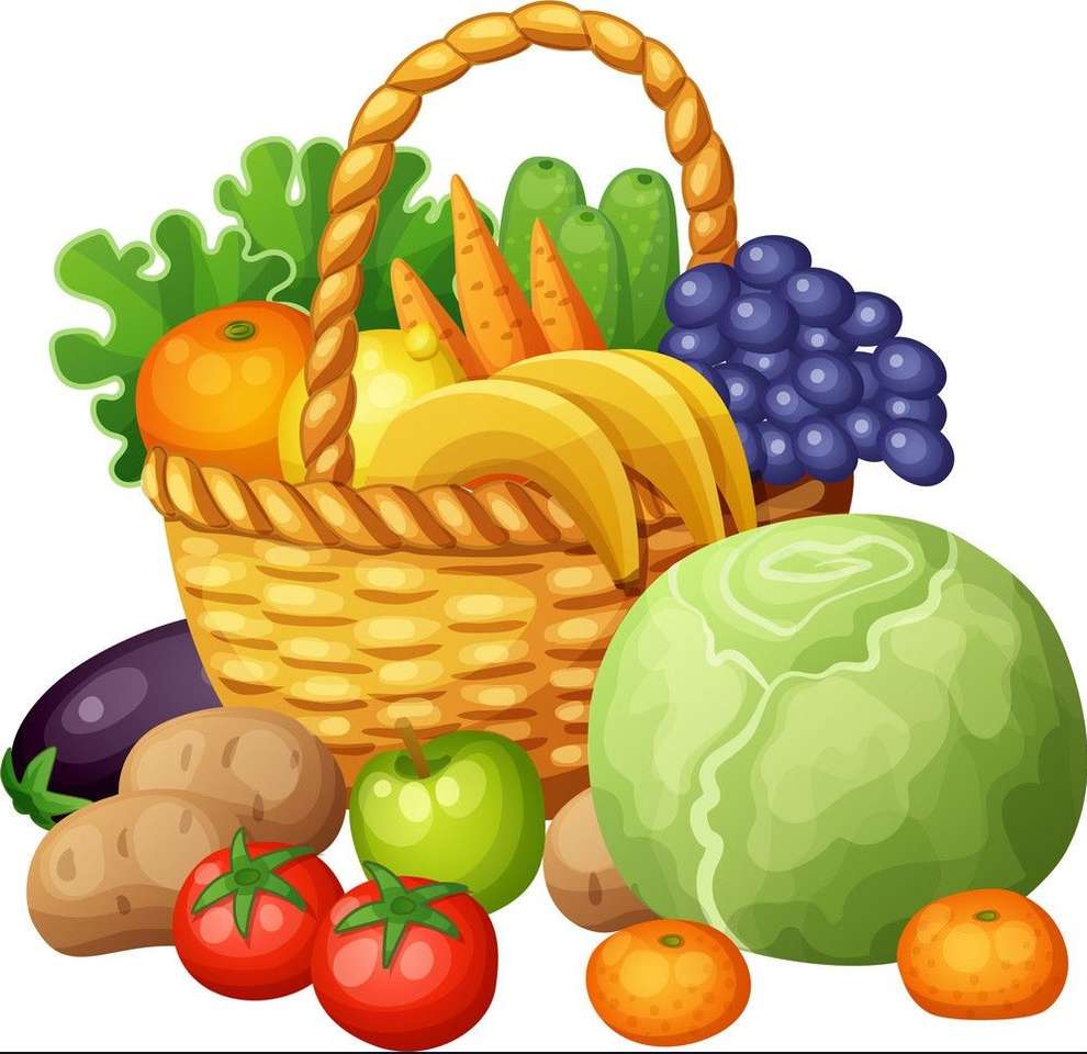 fruits et légumes puzzle en ligne
