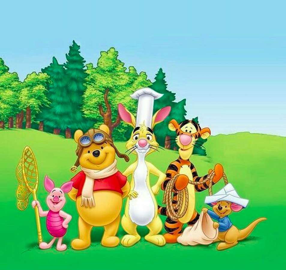 Winnie the Pooh-Fuori città puzzle online