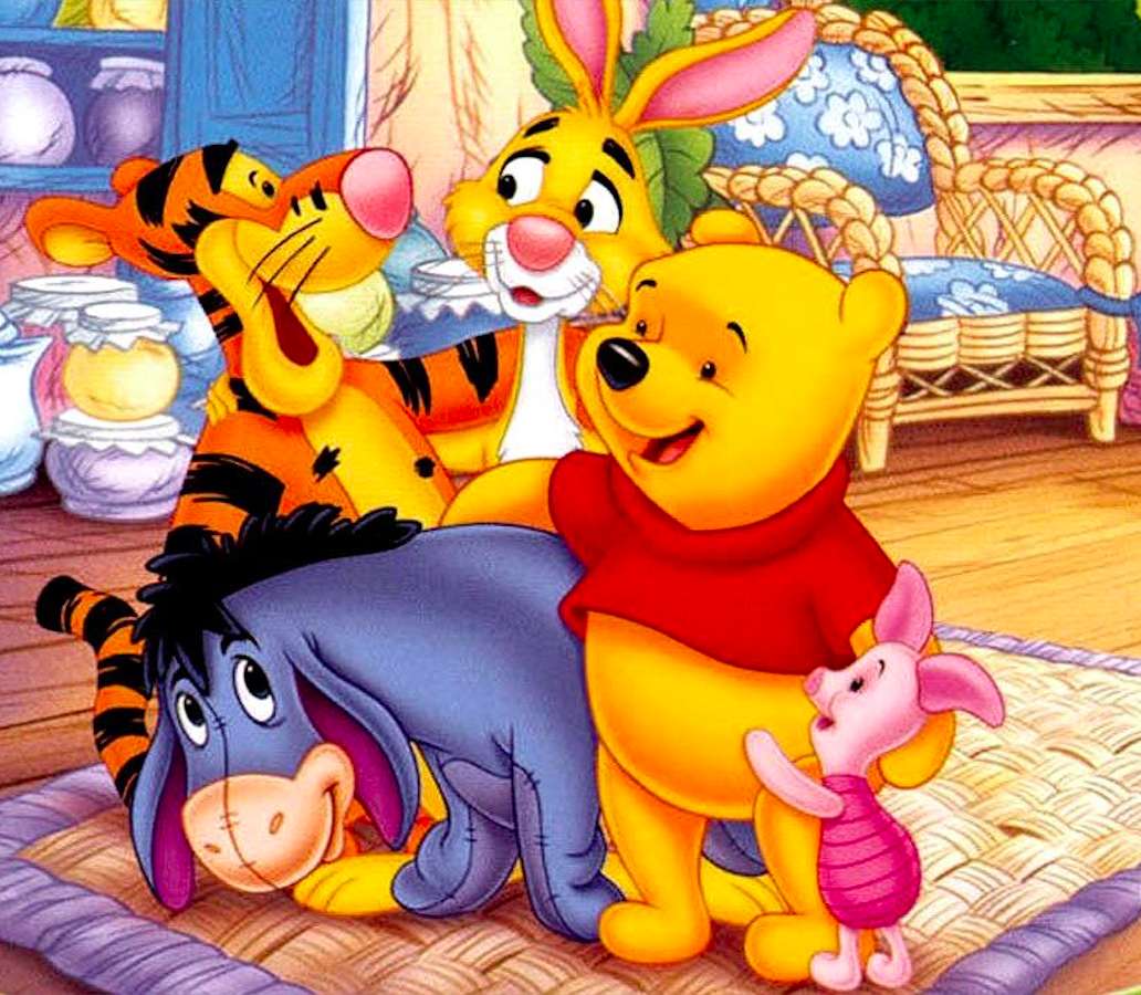 Winnie the Pooh-Întâlnirea prietenilor puzzle online